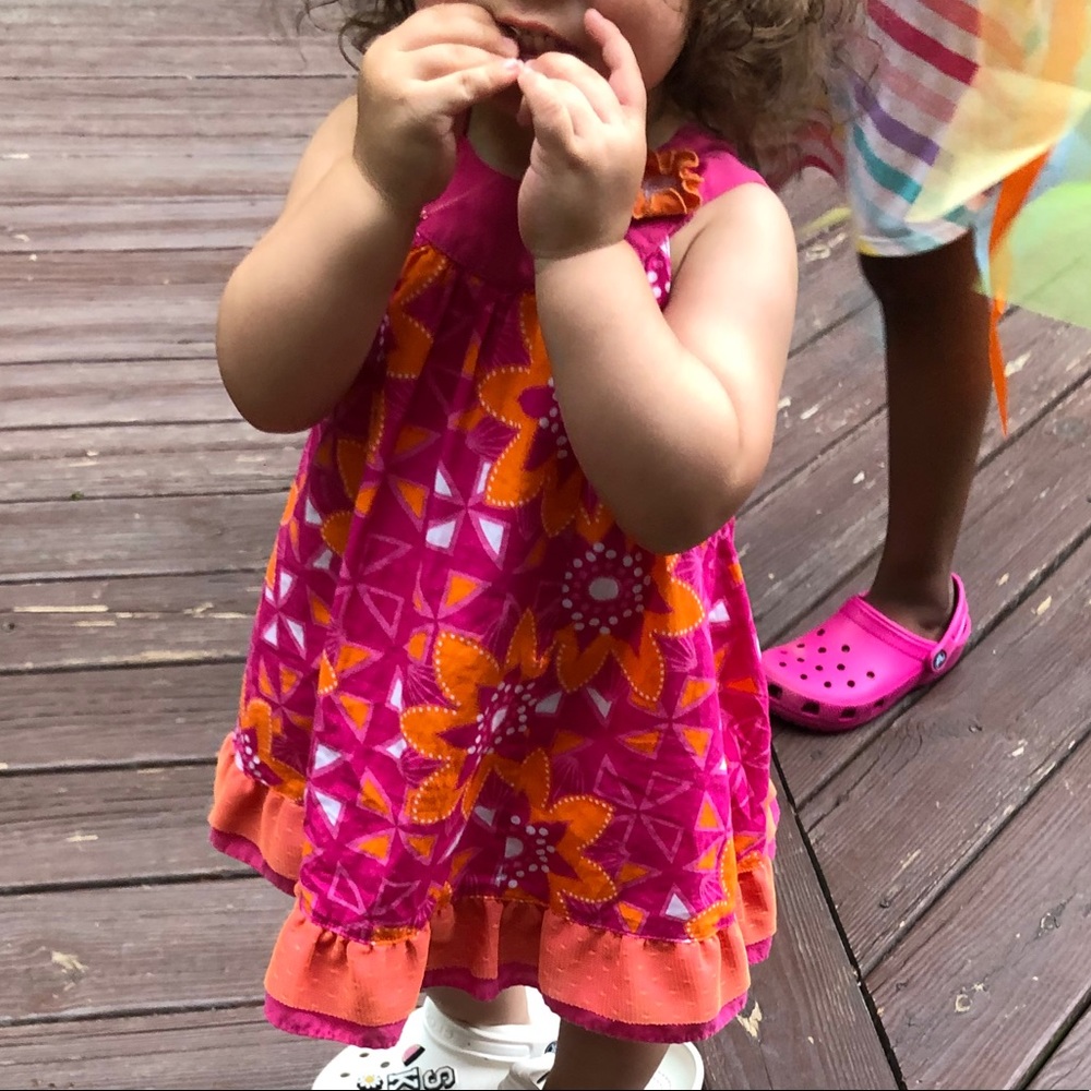 🧡💗Beautiful very cute baby girl dress💗🧡